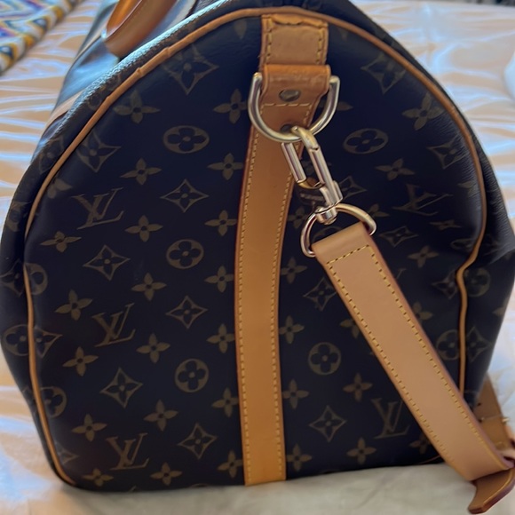 COPY - Authentic Louis Vuitton Monogram Keepall Bandouliere 55 - Picture 7 of 15